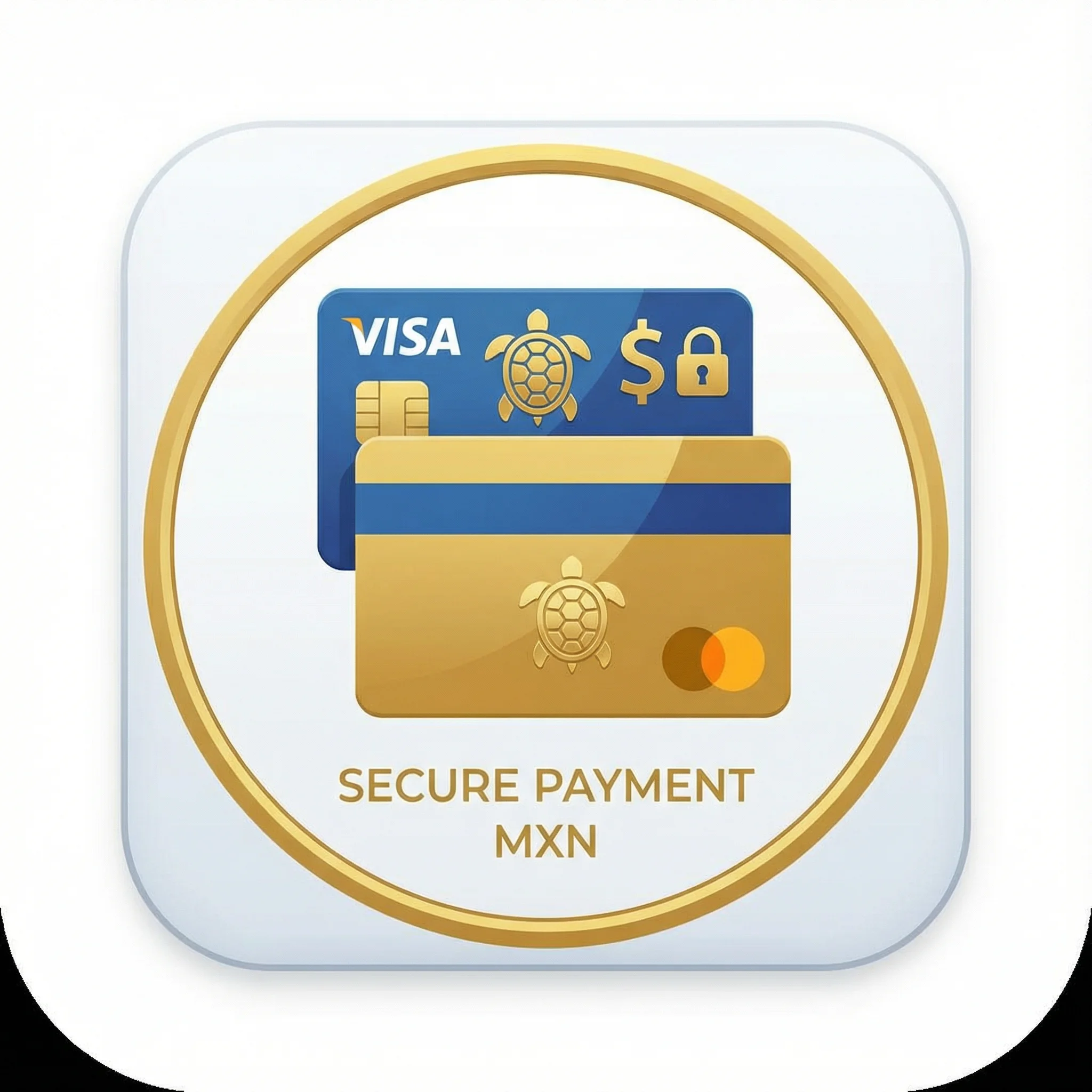 Pago con tarjetas Visa y Mastercard
